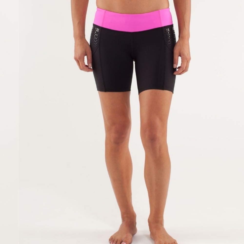 RARE Sz 8 Lululemon Run: Dart and Dash Shorts